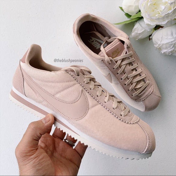 Nike Cortez suede and leather-trimmed velvet - Picture 3 of 12